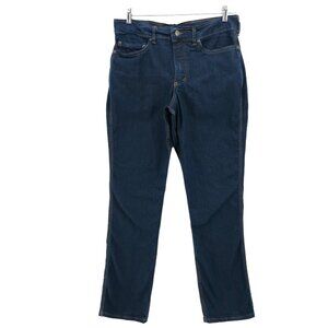 ORIGINS MAINE Jeans Dark Blue Wash Stretch Size Measured 32x30.75